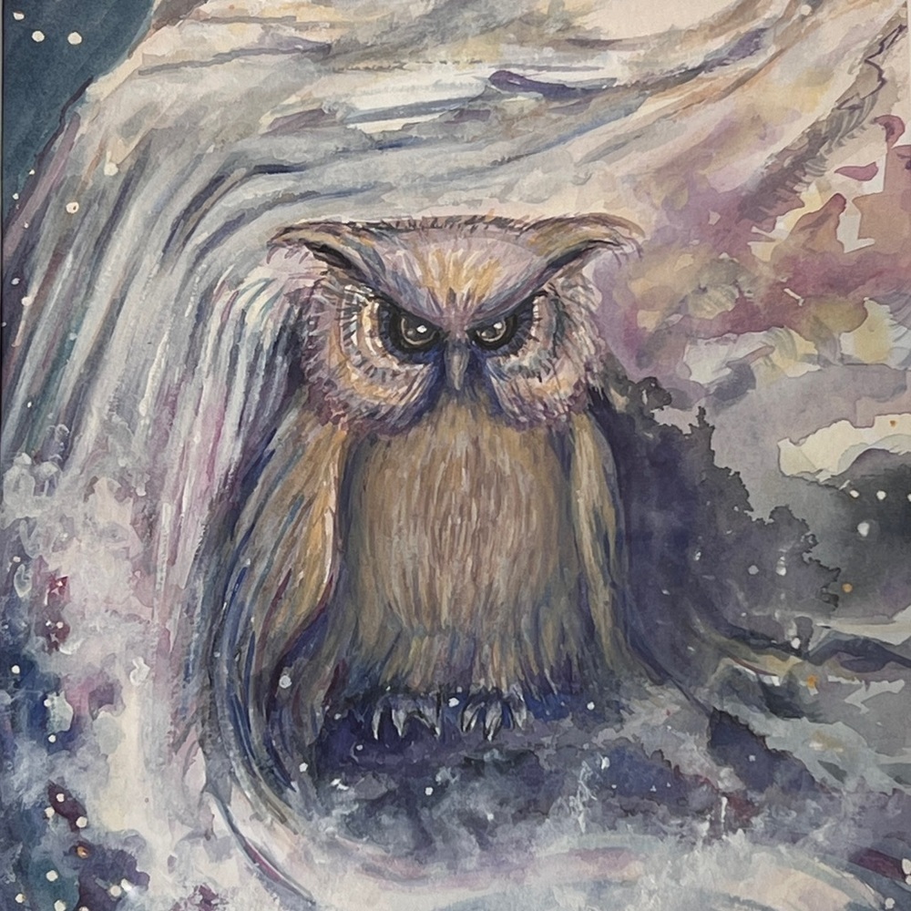 Original Artwork “Dream Keeper” for Dreams” card in Shakti Wisdom Oracle Deck